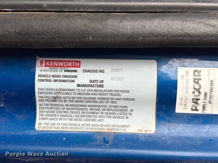 image for item YA3423 2018 Kenworth T680 semi truck