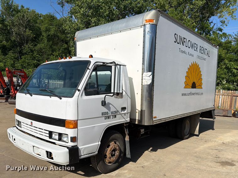 image for item DQ7764 1991 Isuzu NPR box truck