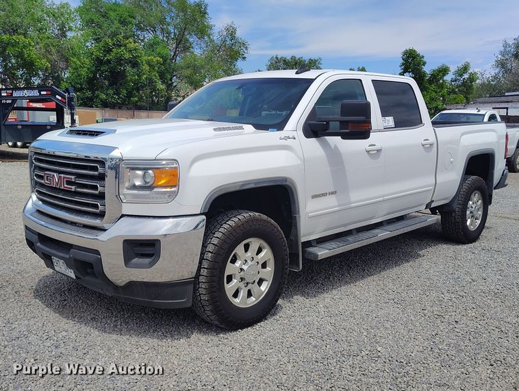 image for item DT0793 2018 GMC Sierra 2500HD Crew Cab pickup truck