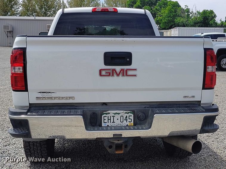 image for item DT0793 2018 GMC Sierra 2500HD Crew Cab pickup truck