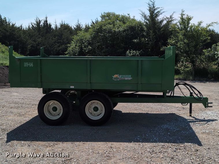 image for item DT1757 Turftime DT-14 dump trailer