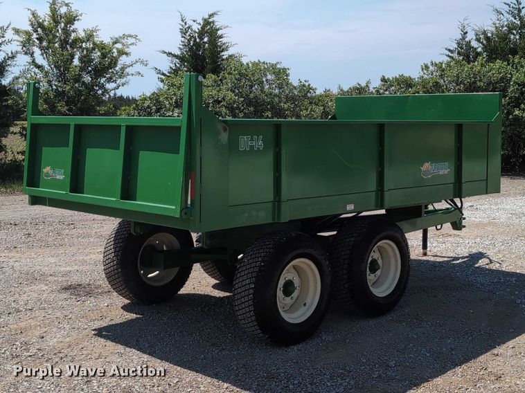 image for item DT1757 Turftime DT-14 dump trailer
