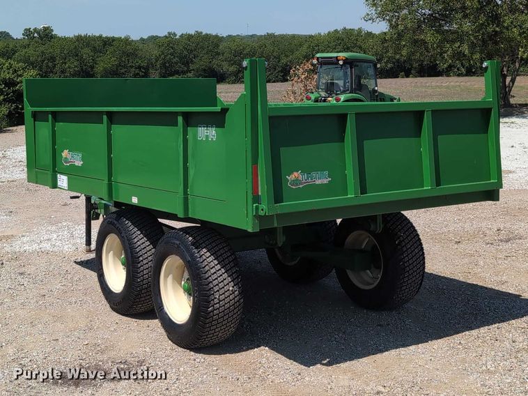 image for item DT1757 Turftime DT-14 dump trailer