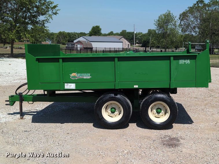 image for item DT1757 Turftime DT-14 dump trailer