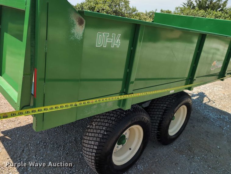 image for item DT1757 Turftime DT-14 dump trailer