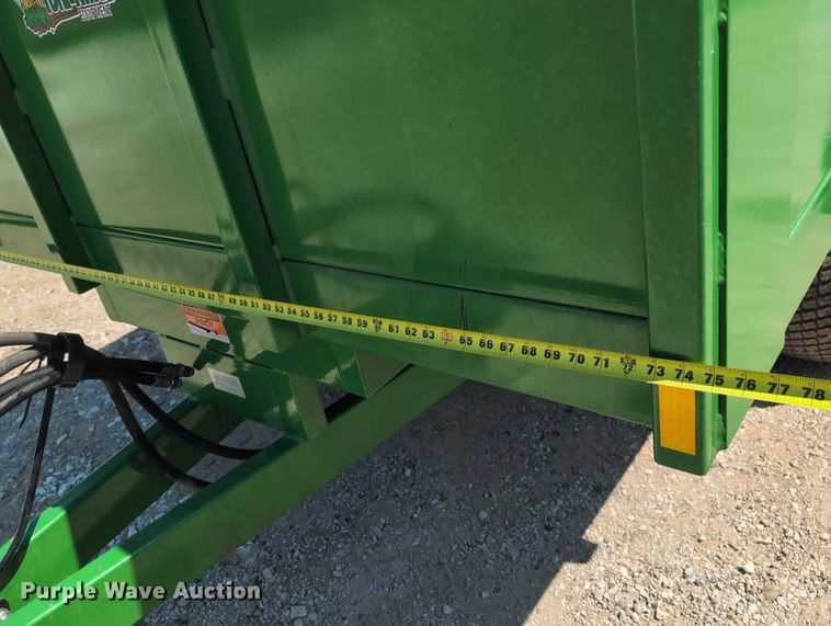image for item DT1757 Turftime DT-14 dump trailer