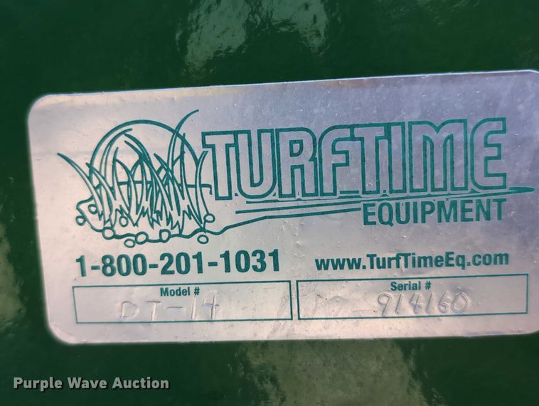image for item DT1757 Turftime DT-14 dump trailer