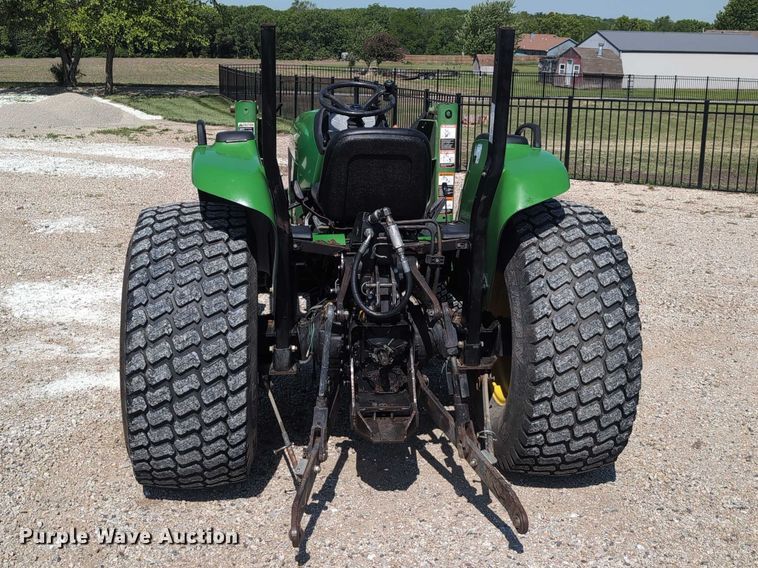 image for item DT1758 2000 John Deere 4700 MFWD tractor