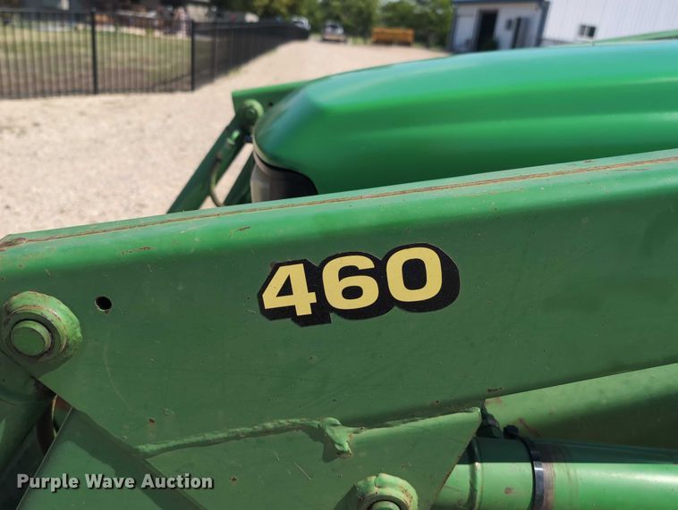 image for item DT1758 2000 John Deere 4700 MFWD tractor