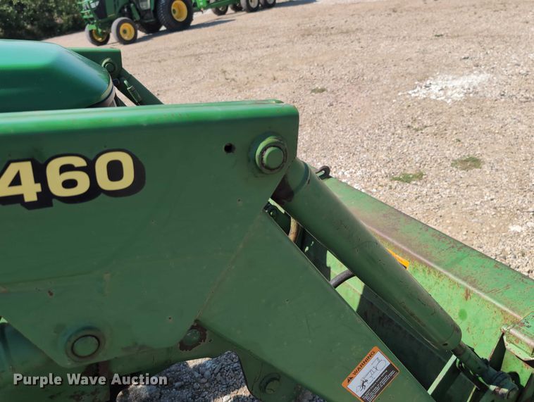 image for item DT1758 2000 John Deere 4700 MFWD tractor