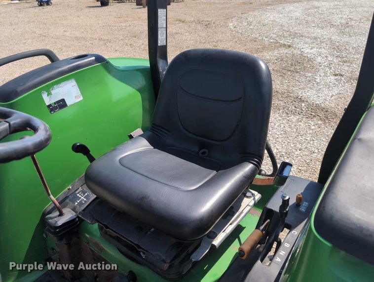 image for item DT1758 2000 John Deere 4700 MFWD tractor