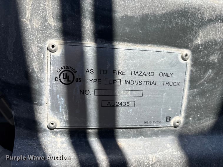 image for item DU6265 2018 UniCarriers PF70 forklift