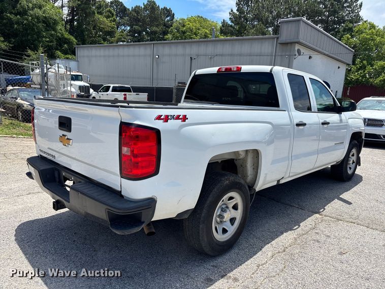 image for item DU6271 2018 Chevrolet Silverado 1500 Crew Cab pickup truck