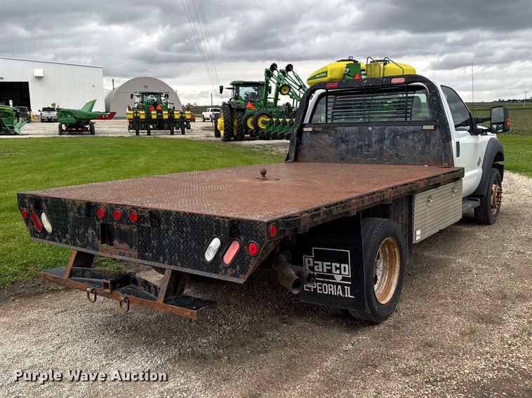image for item DV2003 2013 Ford F550 Super Duty XL flatbed truck
