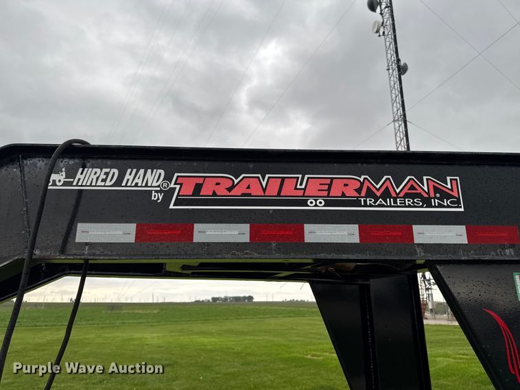 image for item DV2004 2018 Trailerman Trailers HHG8255F20 equipment trailer