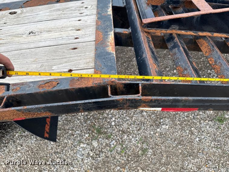 image for item DV2004 2018 Trailerman Trailers HHG8255F20 equipment trailer