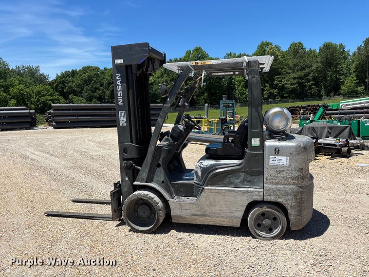 image for item DV4346 2012 Nissan PF80YLP forklift