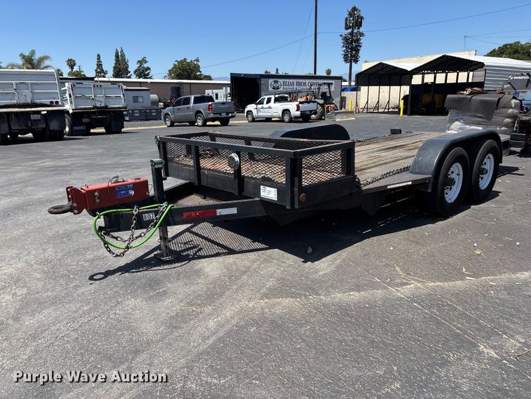 image for item DW1300 2019 Tru-Weld tilt deck equipment trailer