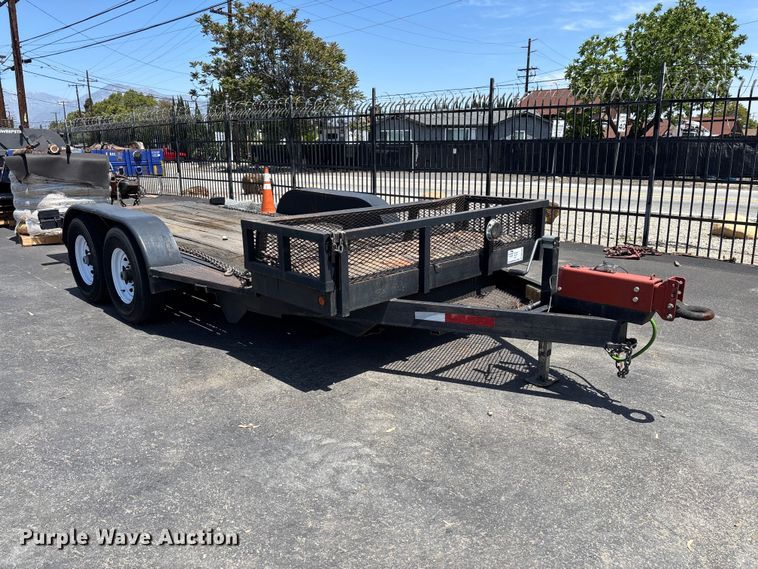 image for item DW1300 2019 Tru-Weld tilt deck equipment trailer