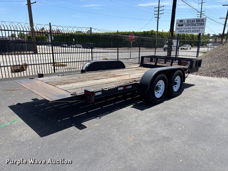 image for item DW1300 2019 Tru-Weld tilt deck equipment trailer
