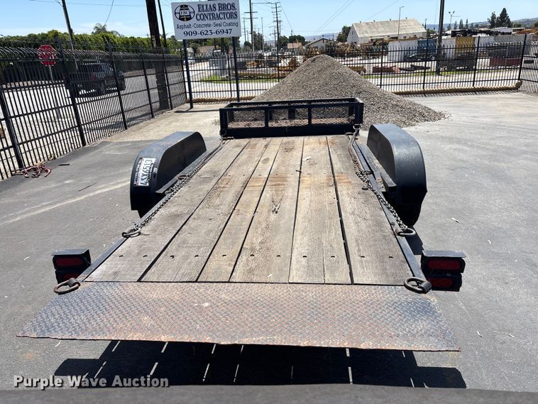 image for item DW1300 2019 Tru-Weld tilt deck equipment trailer