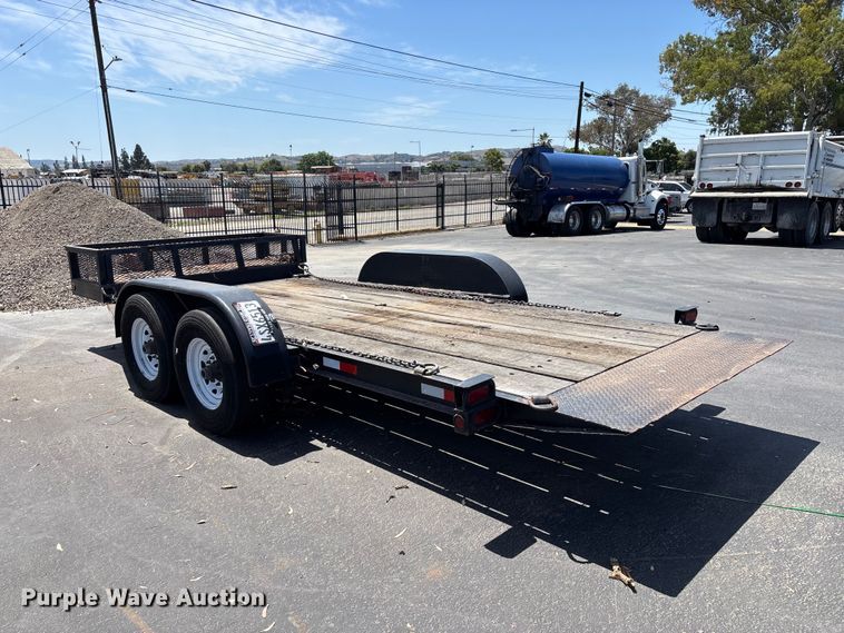 image for item DW1300 2019 Tru-Weld tilt deck equipment trailer