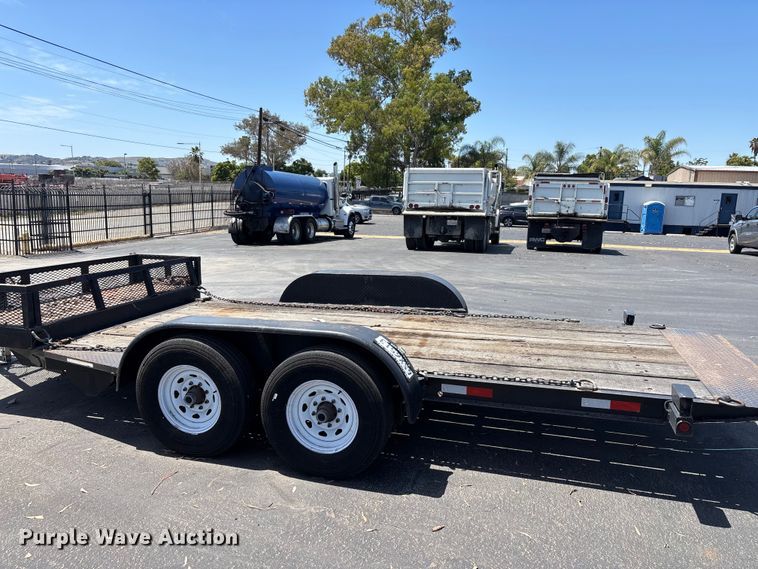 image for item DW1300 2019 Tru-Weld tilt deck equipment trailer
