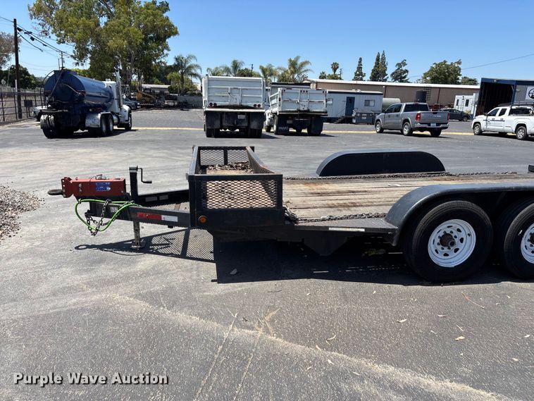 image for item DW1300 2019 Tru-Weld tilt deck equipment trailer