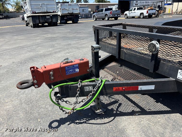 image for item DW1300 2019 Tru-Weld tilt deck equipment trailer