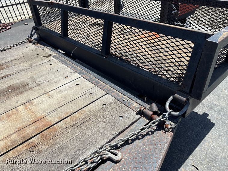 image for item DW1300 2019 Tru-Weld tilt deck equipment trailer
