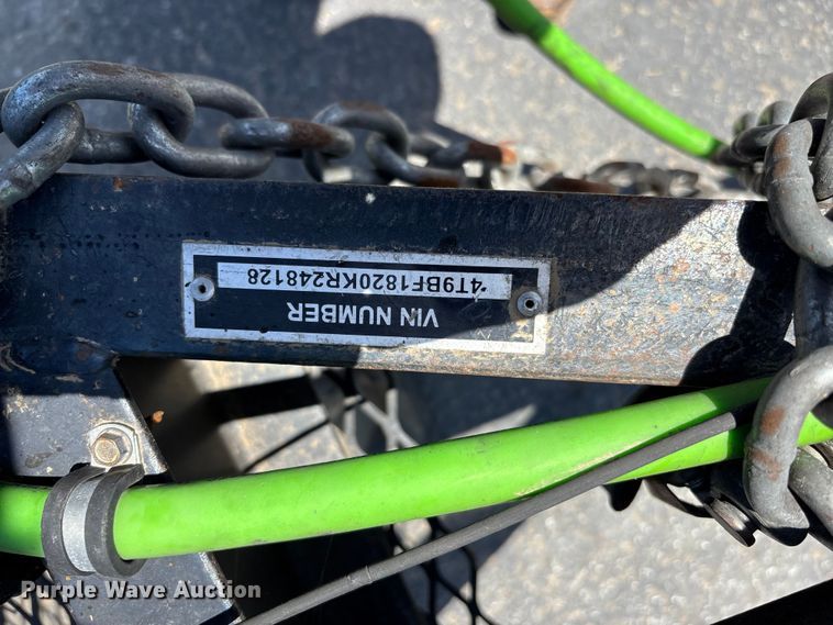 image for item DW1300 2019 Tru-Weld tilt deck equipment trailer