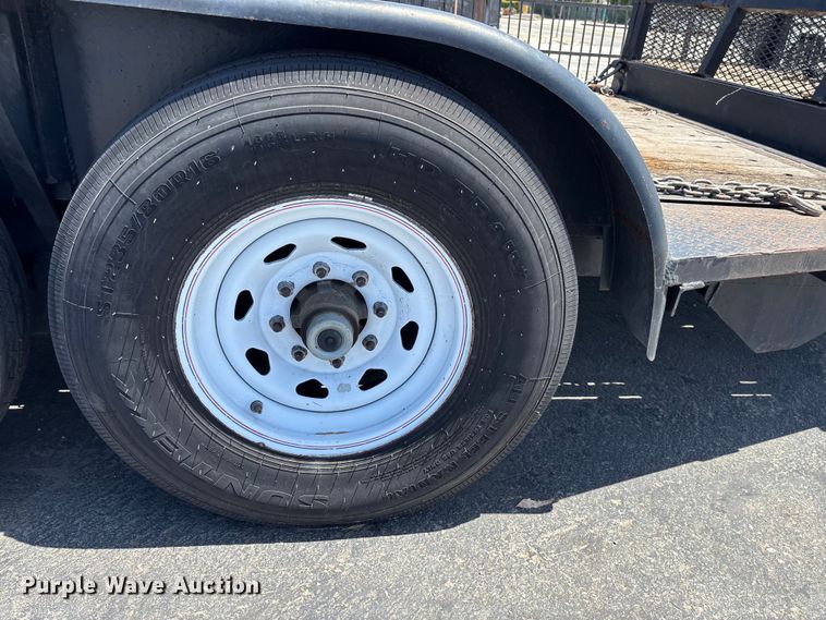 image for item DW1300 2019 Tru-Weld tilt deck equipment trailer