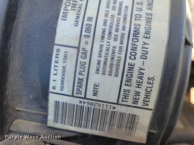 image for item DZ7124 2001 GMC Savana 3500 sewer camera van