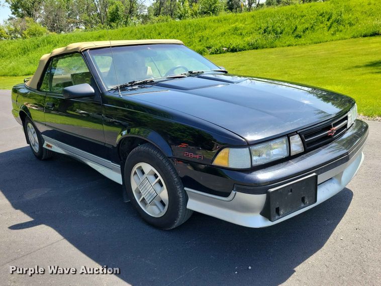 image for item DZ7206 1988 Chevrolet Cavalier Z24 convertible