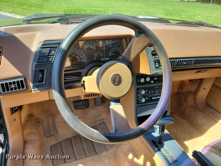 image for item DZ7206 1988 Chevrolet Cavalier Z24 convertible
