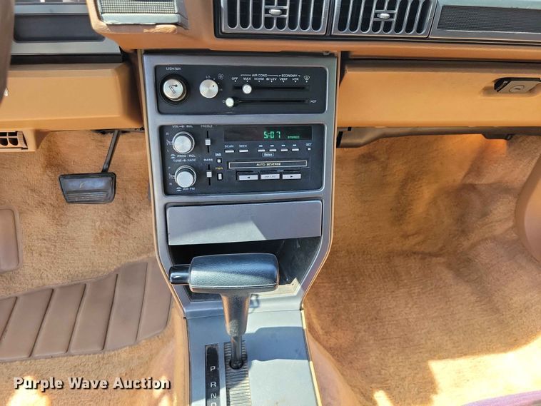 image for item DZ7206 1988 Chevrolet Cavalier Z24 convertible