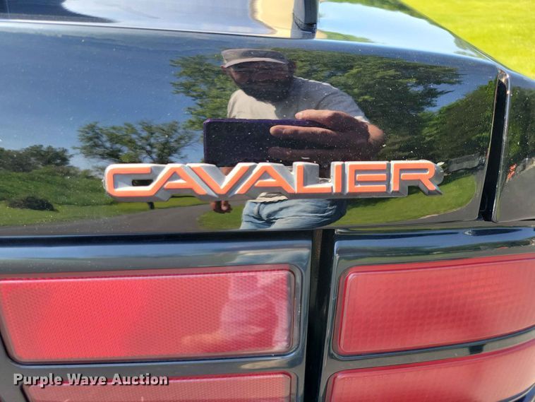 image for item DZ7206 1988 Chevrolet Cavalier Z24 convertible