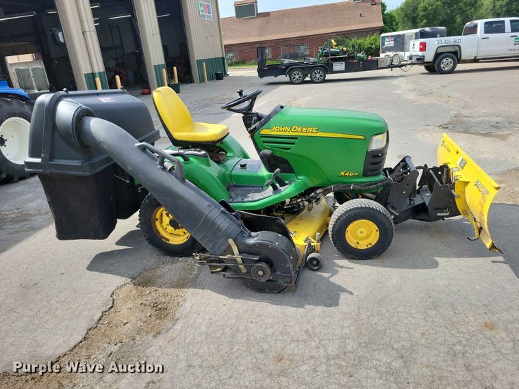 image for item DZ7221 John Deere  X485 lawn mower