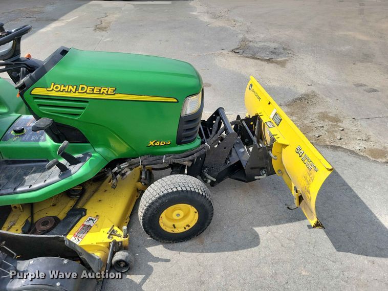 image for item DZ7221 John Deere  X485 lawn mower
