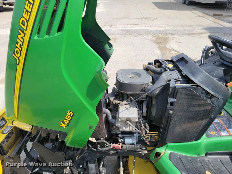 image for item DZ7221 John Deere  X485 lawn mower