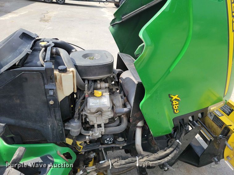 image for item DZ7221 John Deere  X485 lawn mower