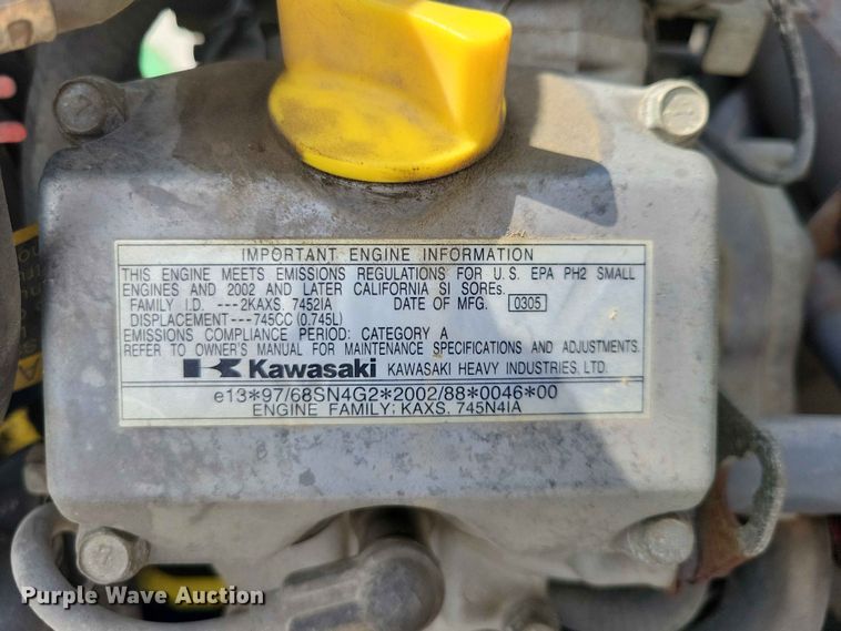 image for item DZ7221 John Deere  X485 lawn mower
