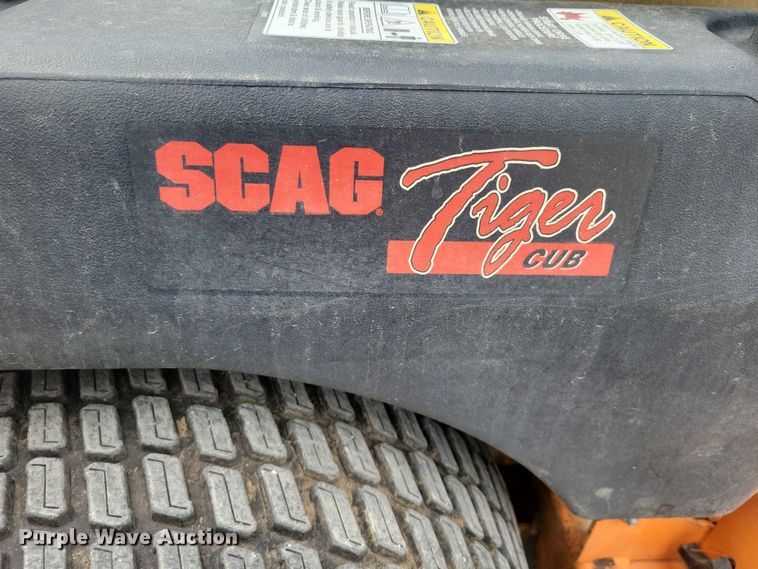 image for item DZ7222 Scag STC48A-21KA ZTR lawn mower