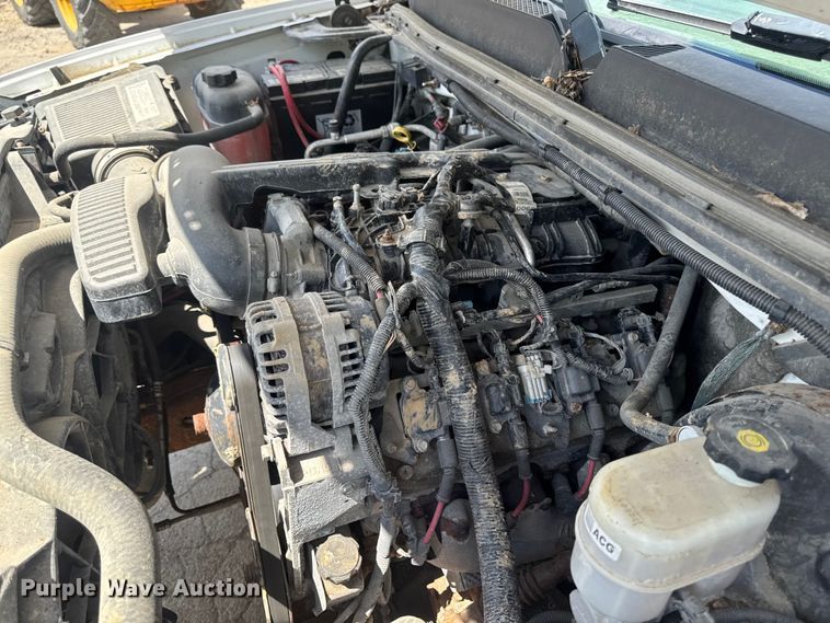 image for item EA2368 2008 GMC Sierra 1500 Ext. Cab flatbed pickup truck