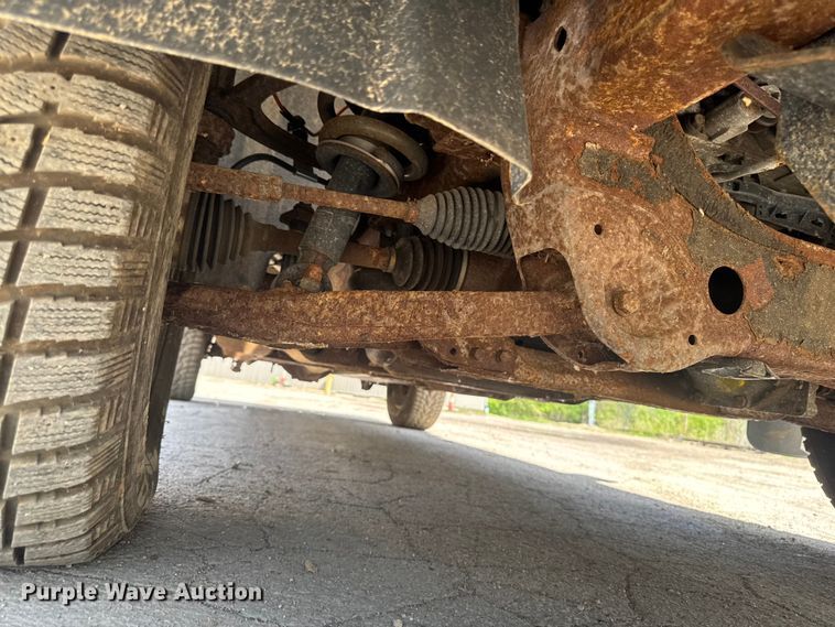 image for item EA2368 2008 GMC Sierra 1500 Ext. Cab flatbed pickup truck