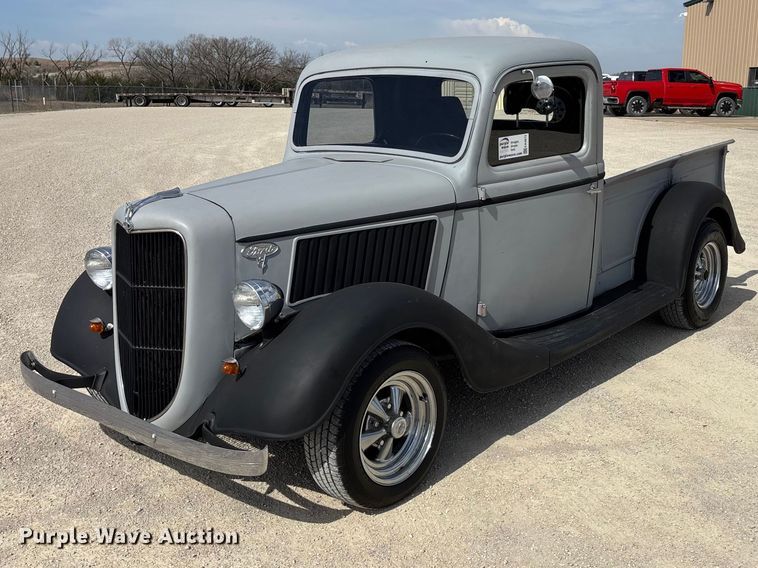 image for item EA4672 1936 Ford pickup truck