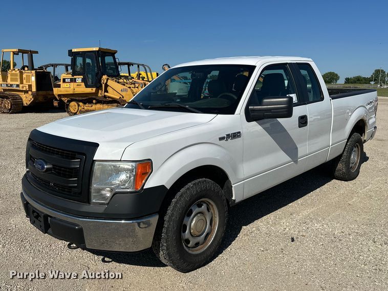 image for item EA4908 2014 Ford F150 Ext. Cab pickup truck