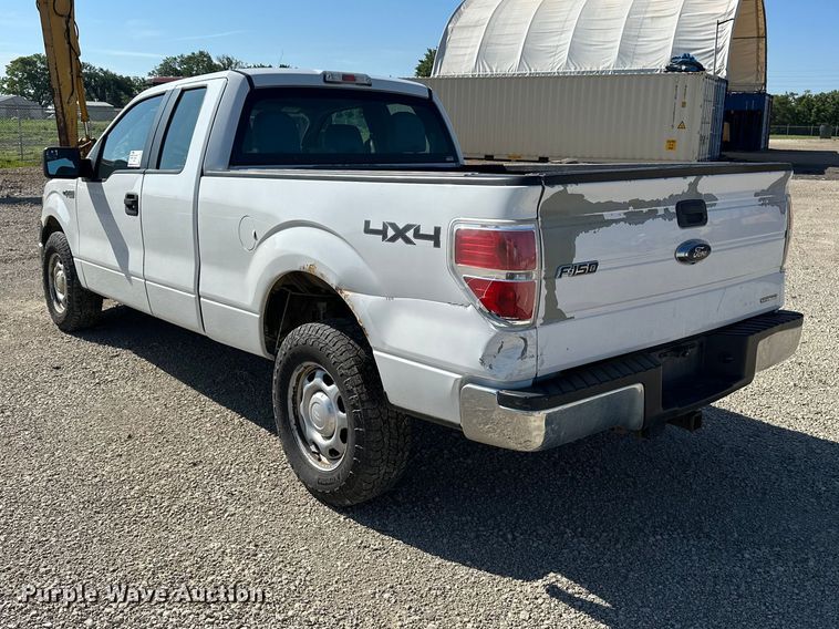 image for item EA4908 2014 Ford F150 Ext. Cab pickup truck