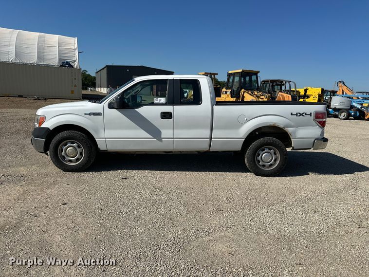 image for item EA4908 2014 Ford F150 Ext. Cab pickup truck