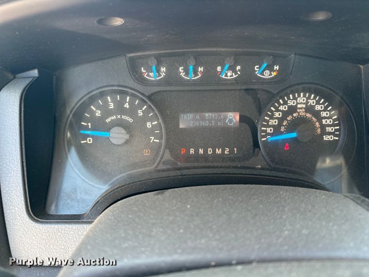 image for item EA4908 2014 Ford F150 Ext. Cab pickup truck